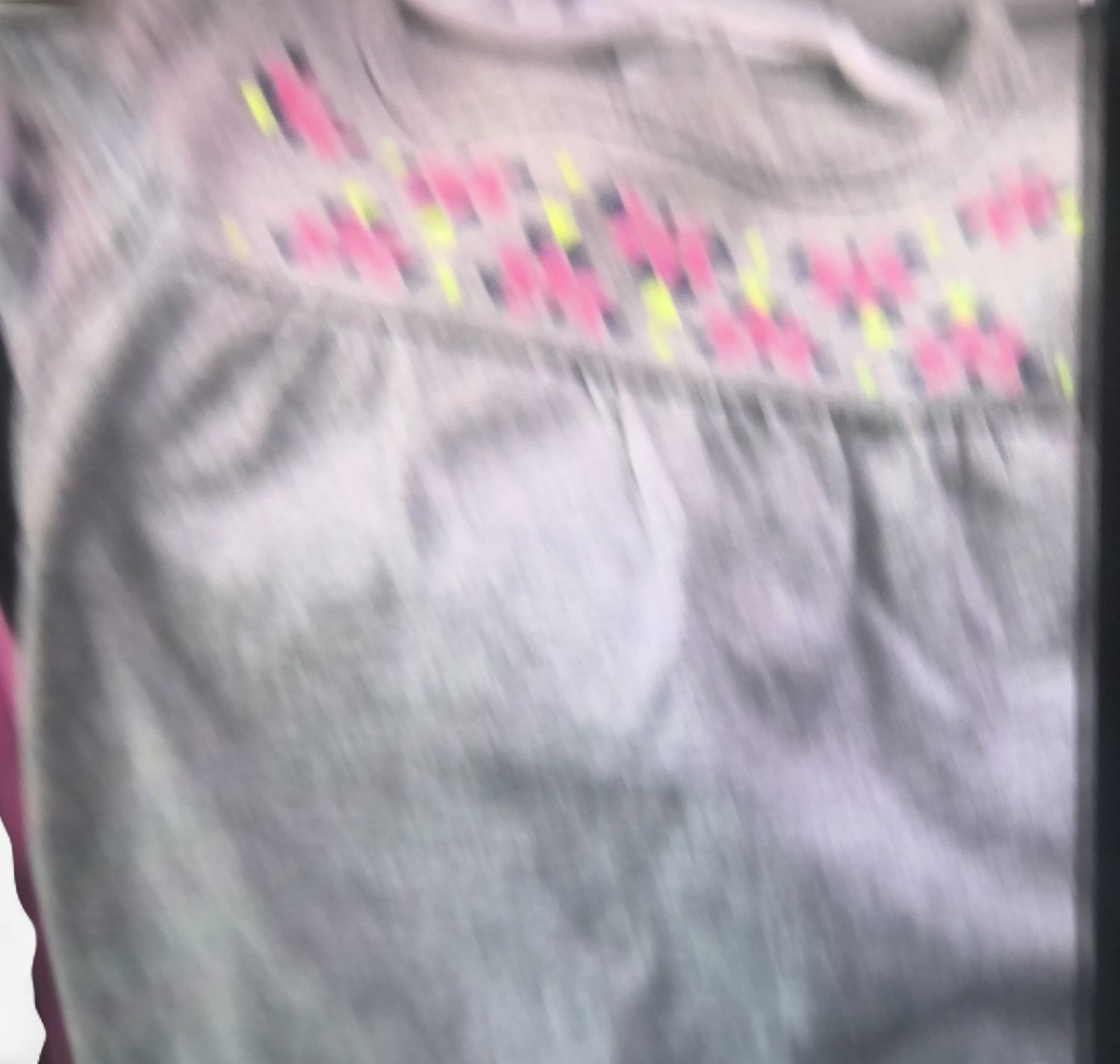 Carters2 Piece  Baby Girls Tops With Geometric Design Size 6