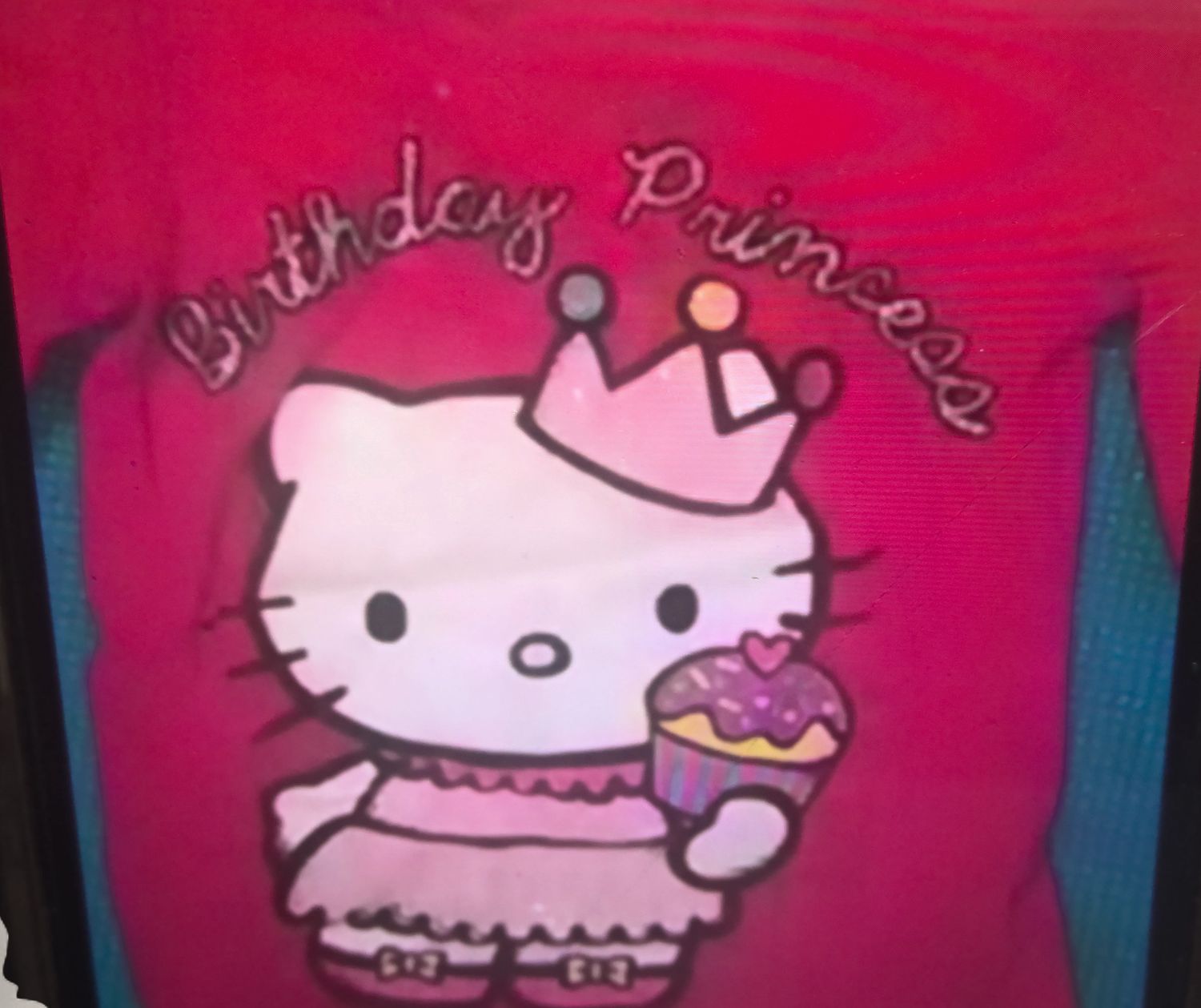 Hello Kitty Pink Birthday Princess Shirt Size 2t
