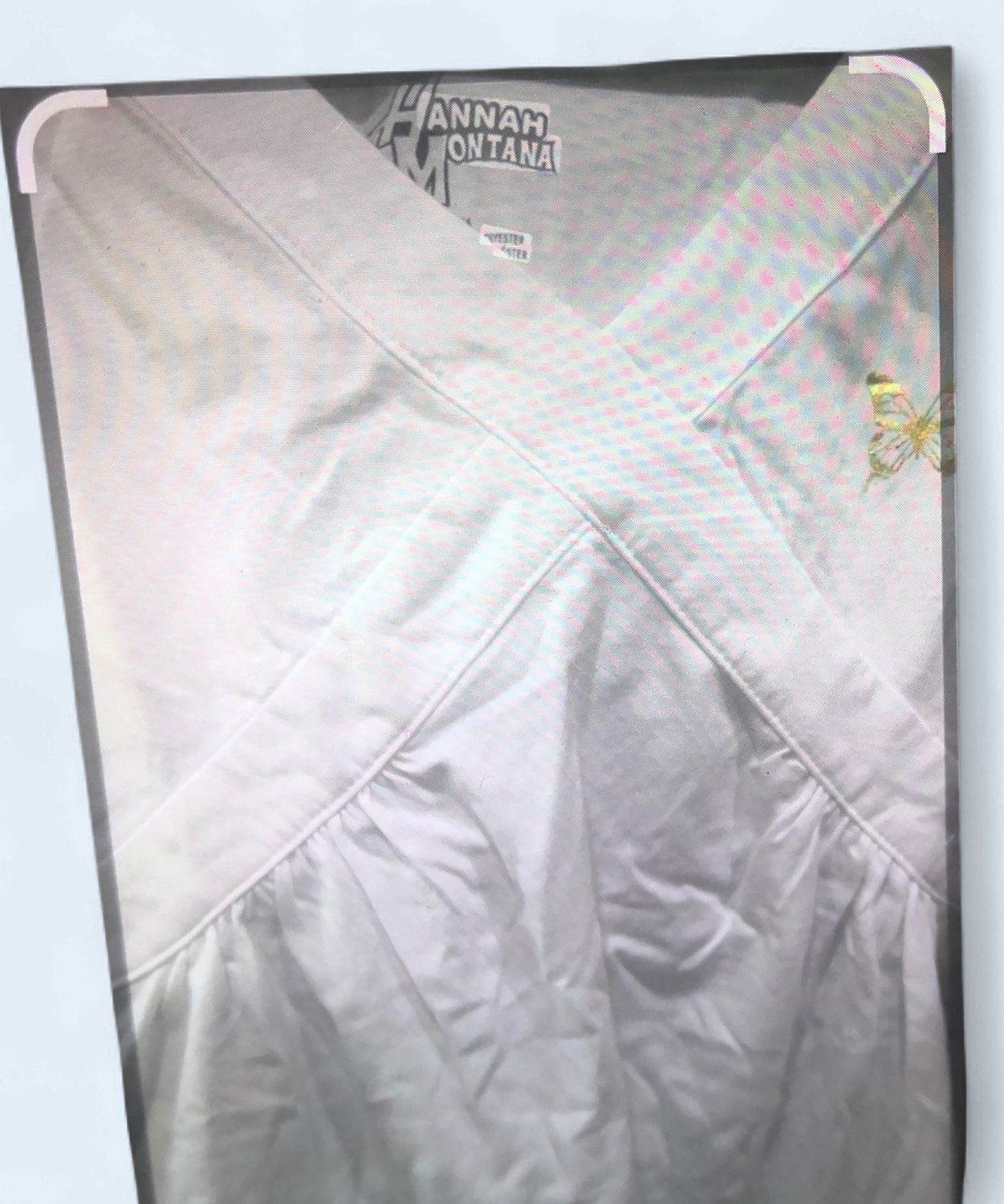 Brand New Hannah Montana White Shirt Size 14/16