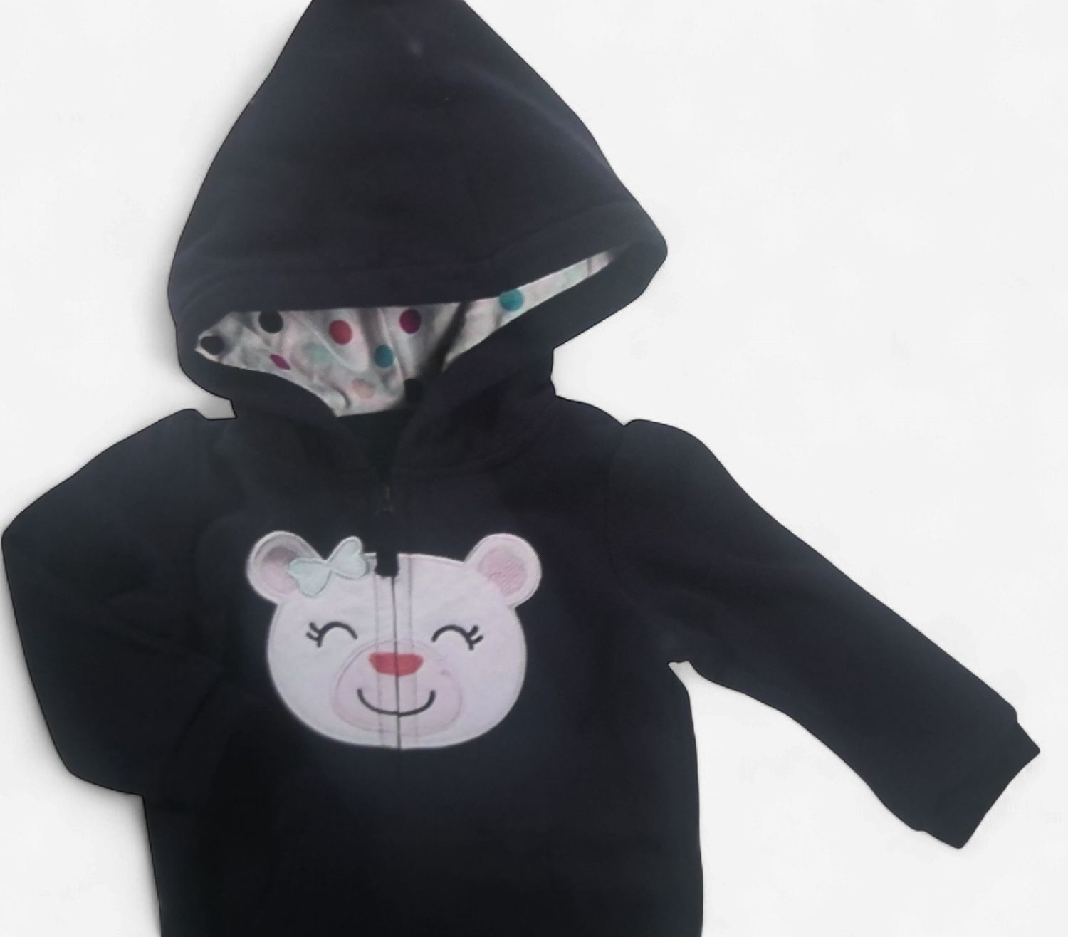 New  Carters Navy Blue Jumpsuit With Polar Bear Size 18 mo