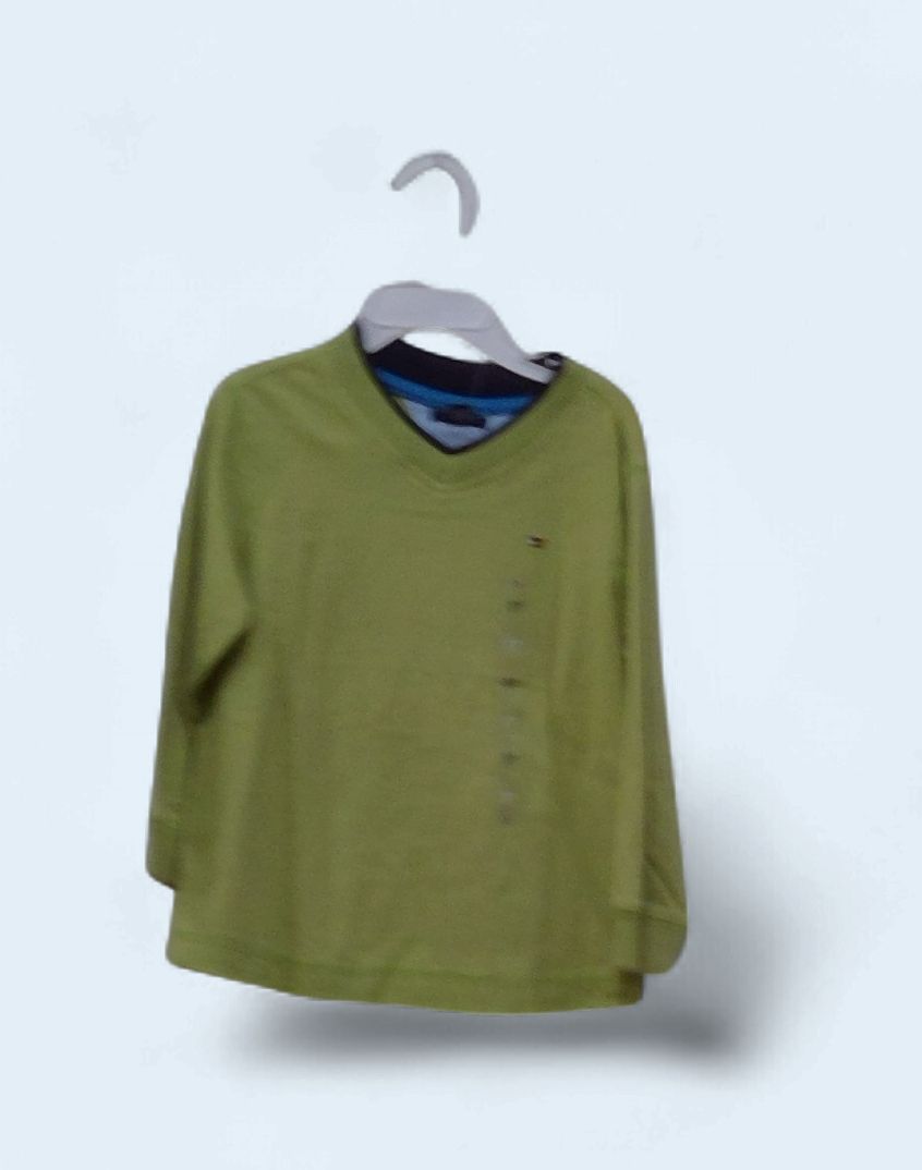 New Tommy Hilfiger Green Long Sleeve Shirt Size 3t