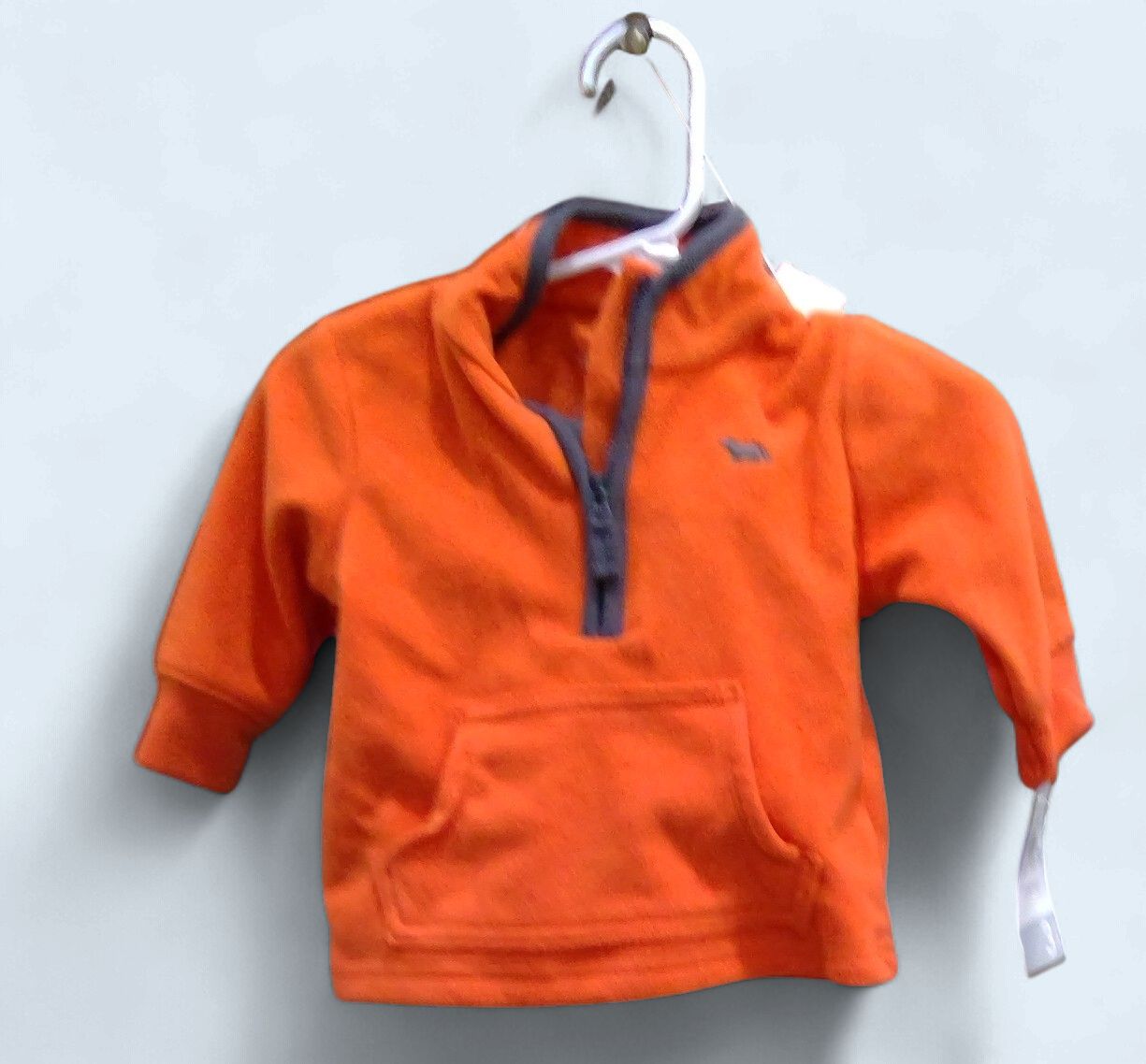New Carters  2 Piece Orange Fleece Size 3mo