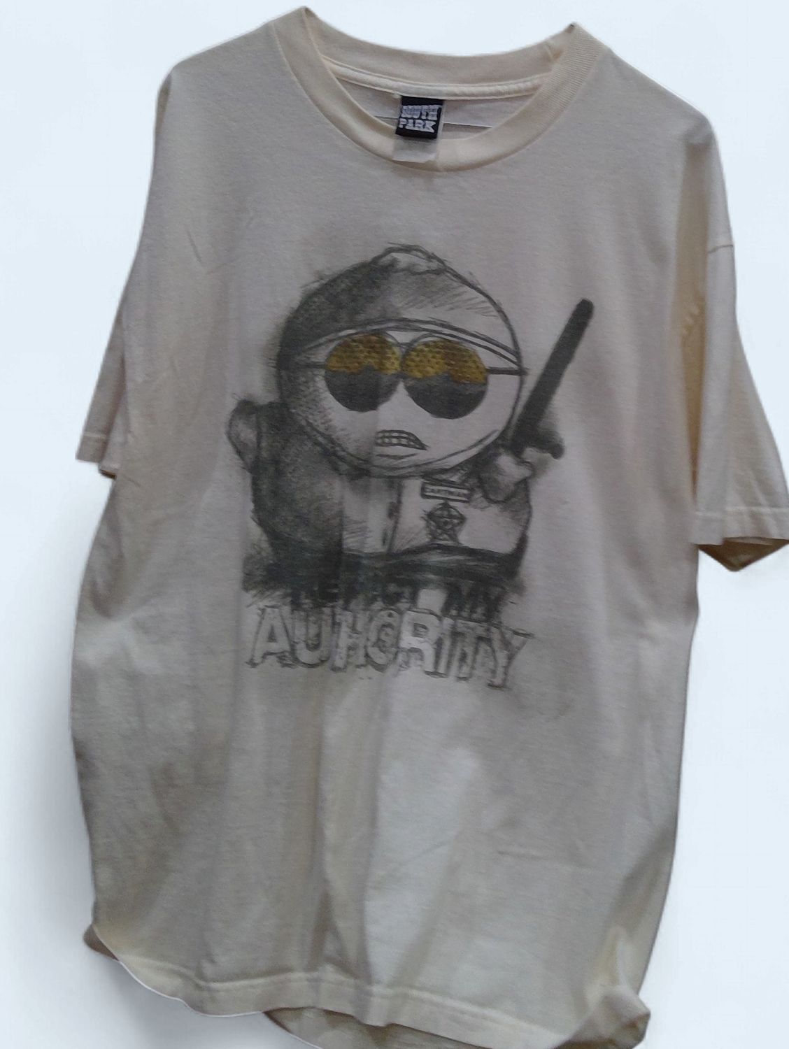 Vintage South Park Respect My Authority Shirt Size  m