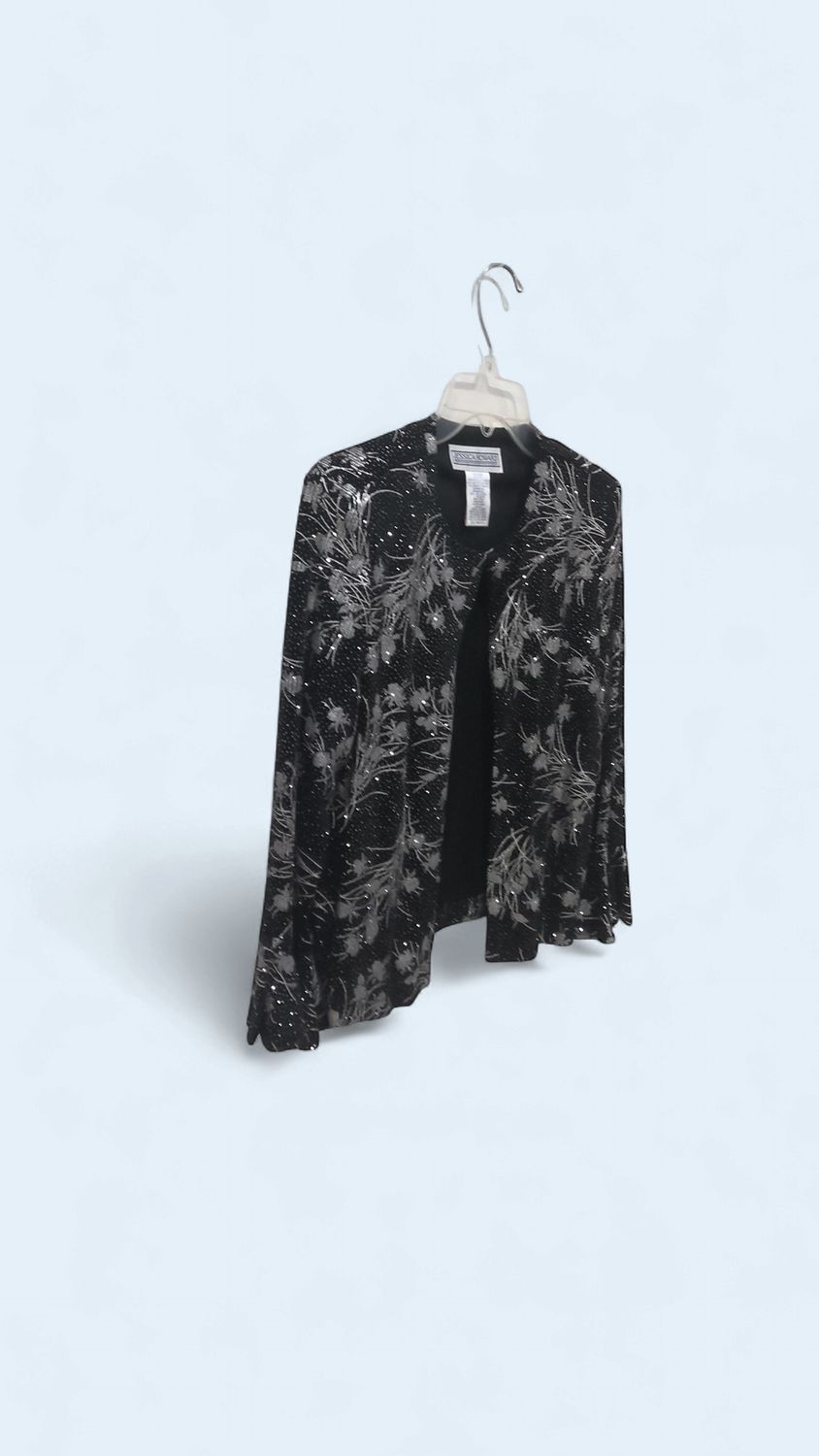 Jessica Howard Size 10 Jacket Black Sparkles Jessica Howard Size 10 Jacket Black Sparkles