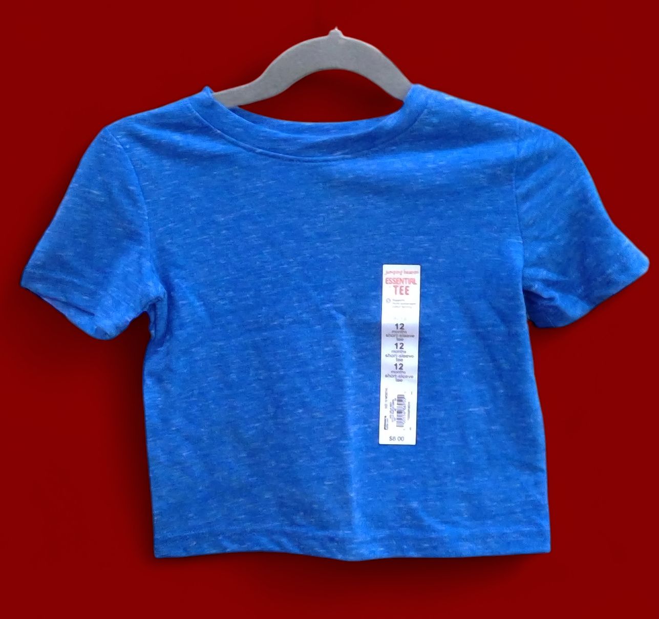Jumping Beans Kids Blue Shirt Size 12 mo Jumping Beans Kids Blue Shirt Size 12 mo