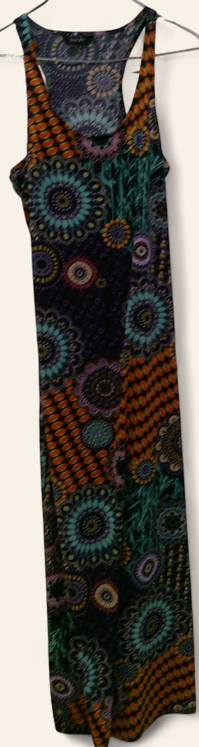 Just Love Vibrant Retro Design Dress Size xl Just Love Vibrant Retro Design Dress Size xl