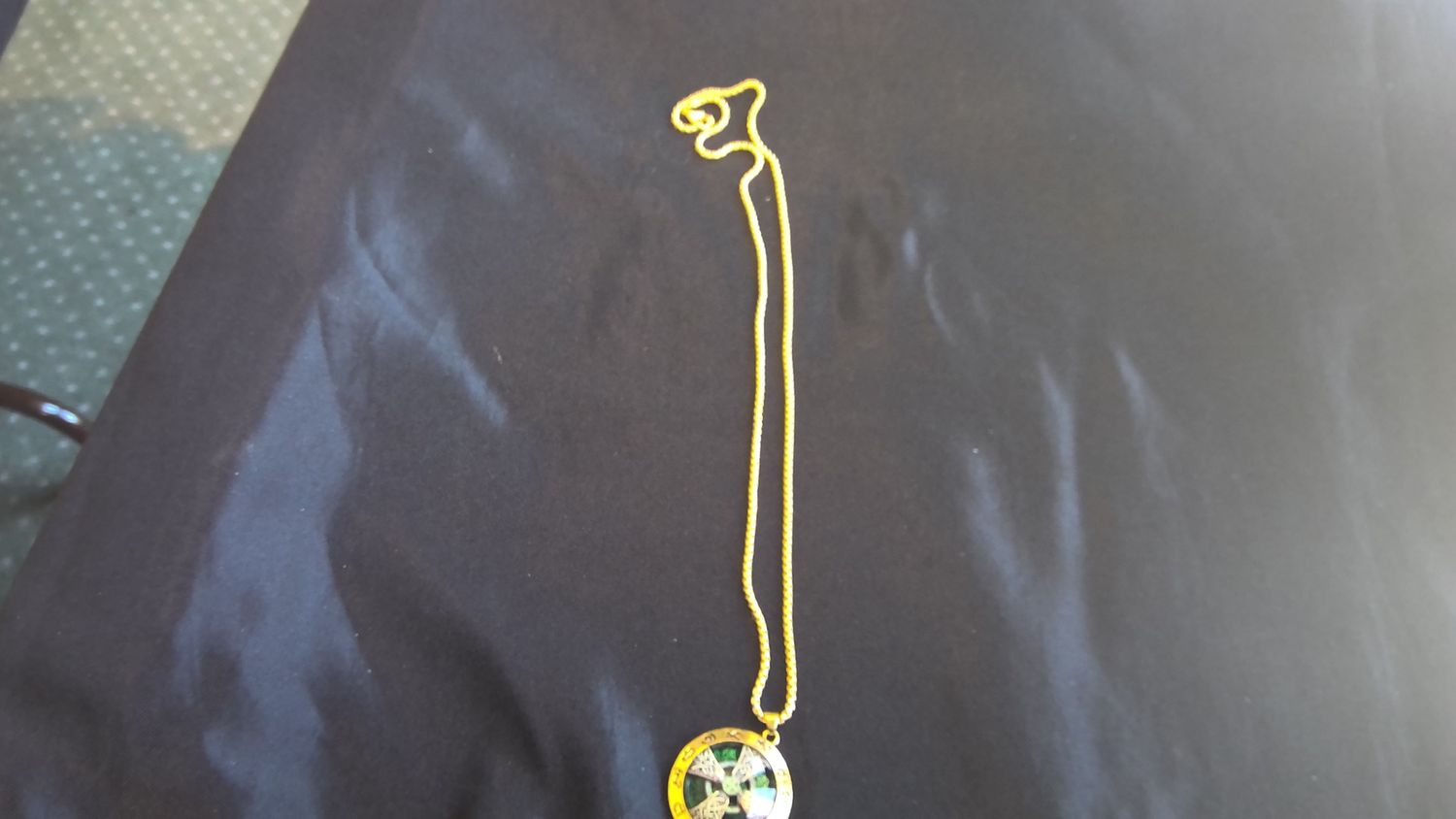 Celtic Cross Pendant Gold Plated