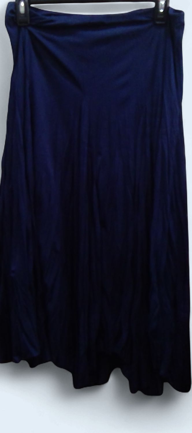 Moa Moa Blue Skirt Ruffle Pleated Design Size xl