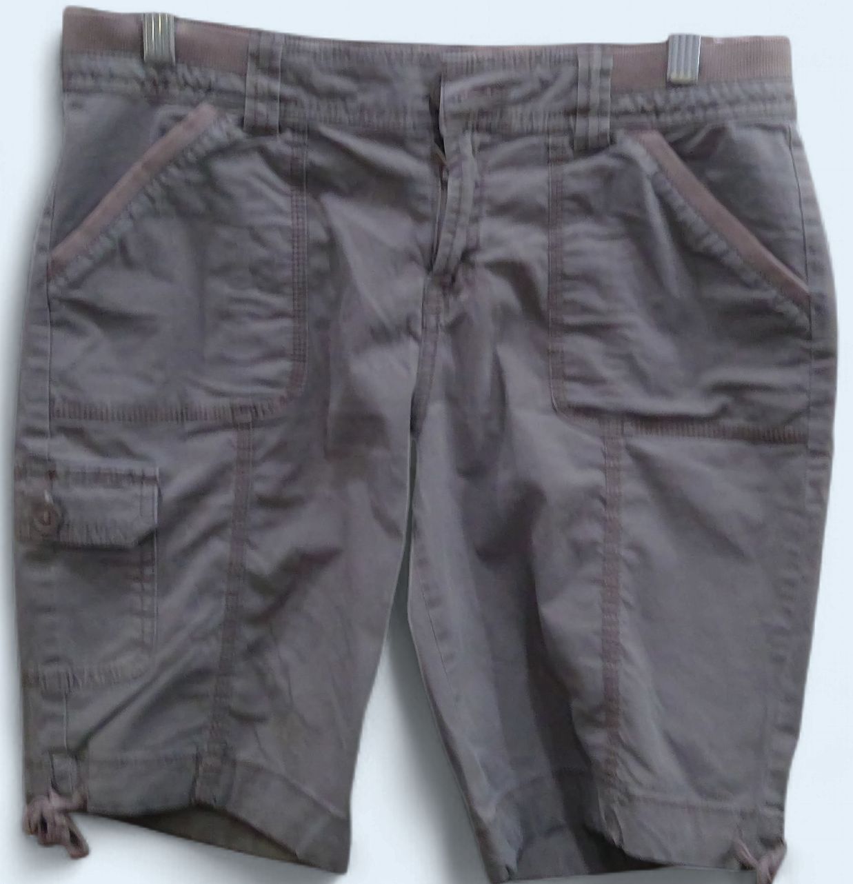 St Johns Bay Dark Gray Shorts Size 10p