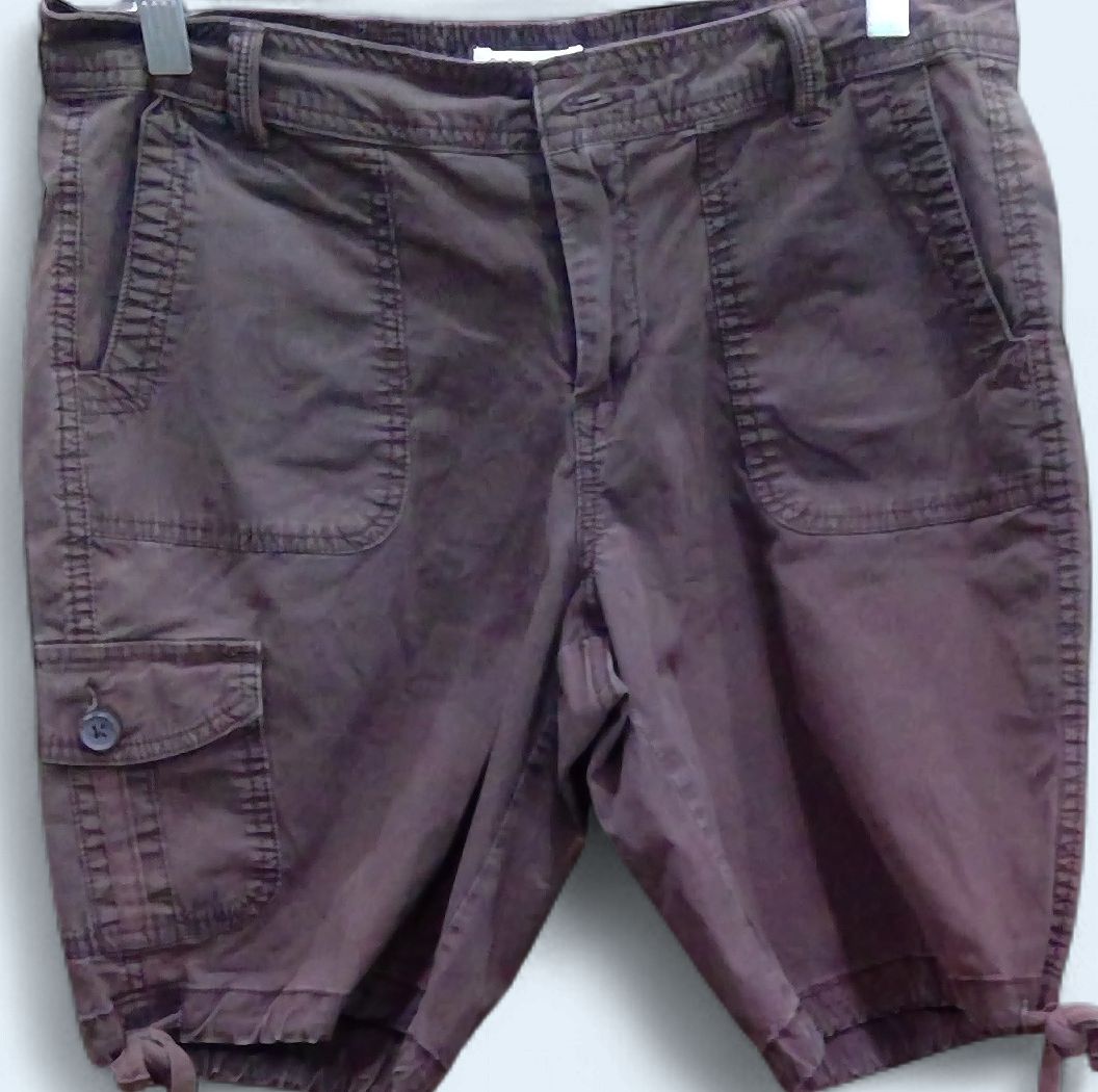 St Johns Bay Brown Shorts Size 8p