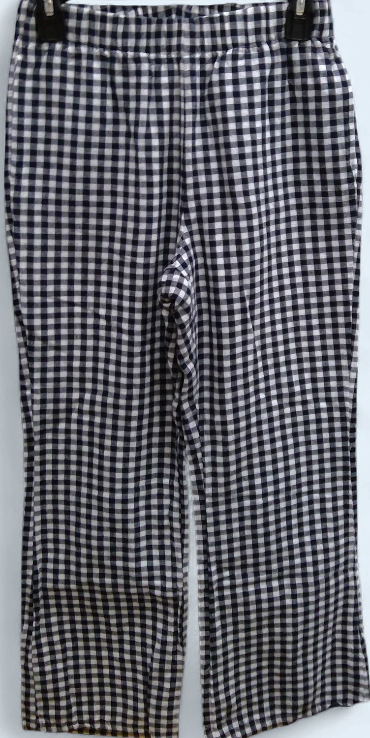 American Eagle Gingham Flare Pants Size xs
