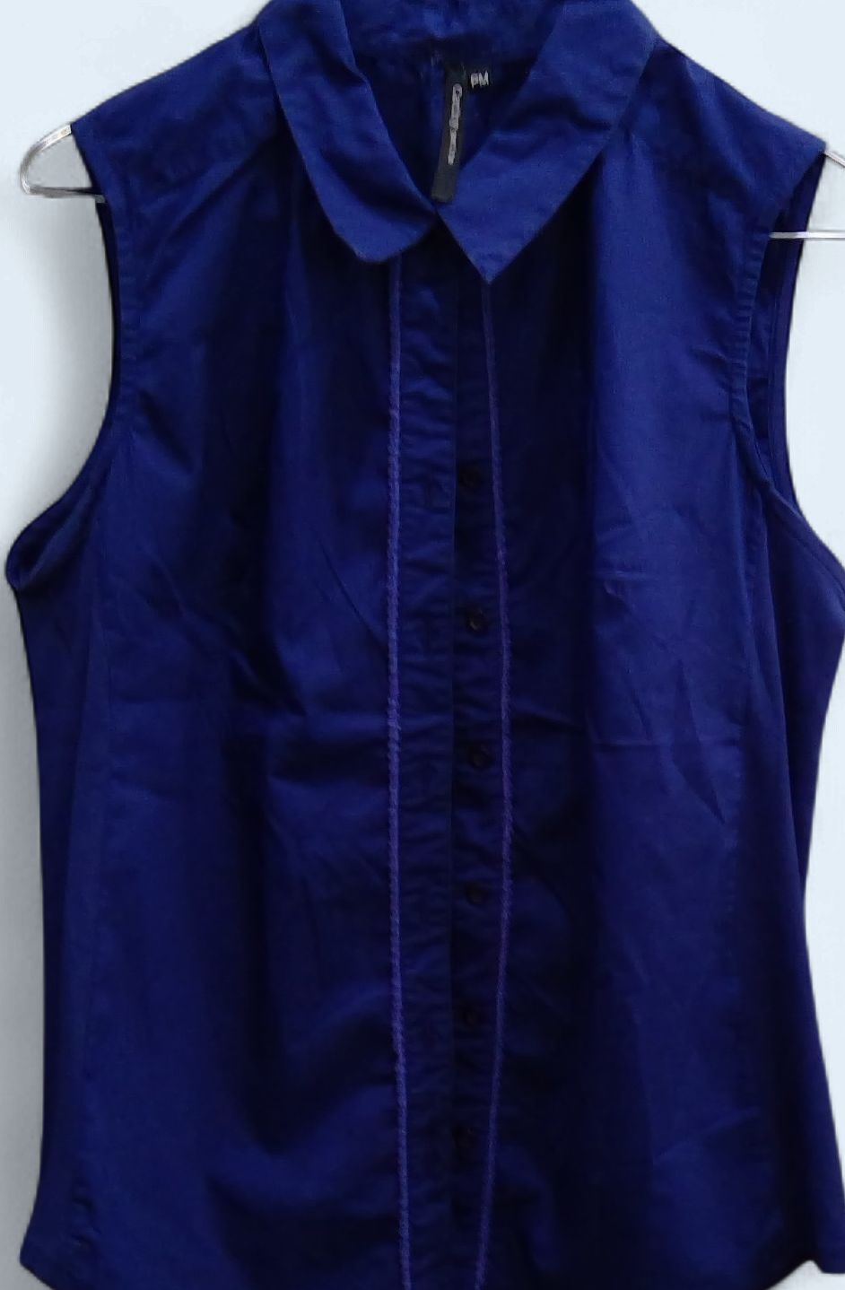 Cathy Petite Blue Blouse Size pm