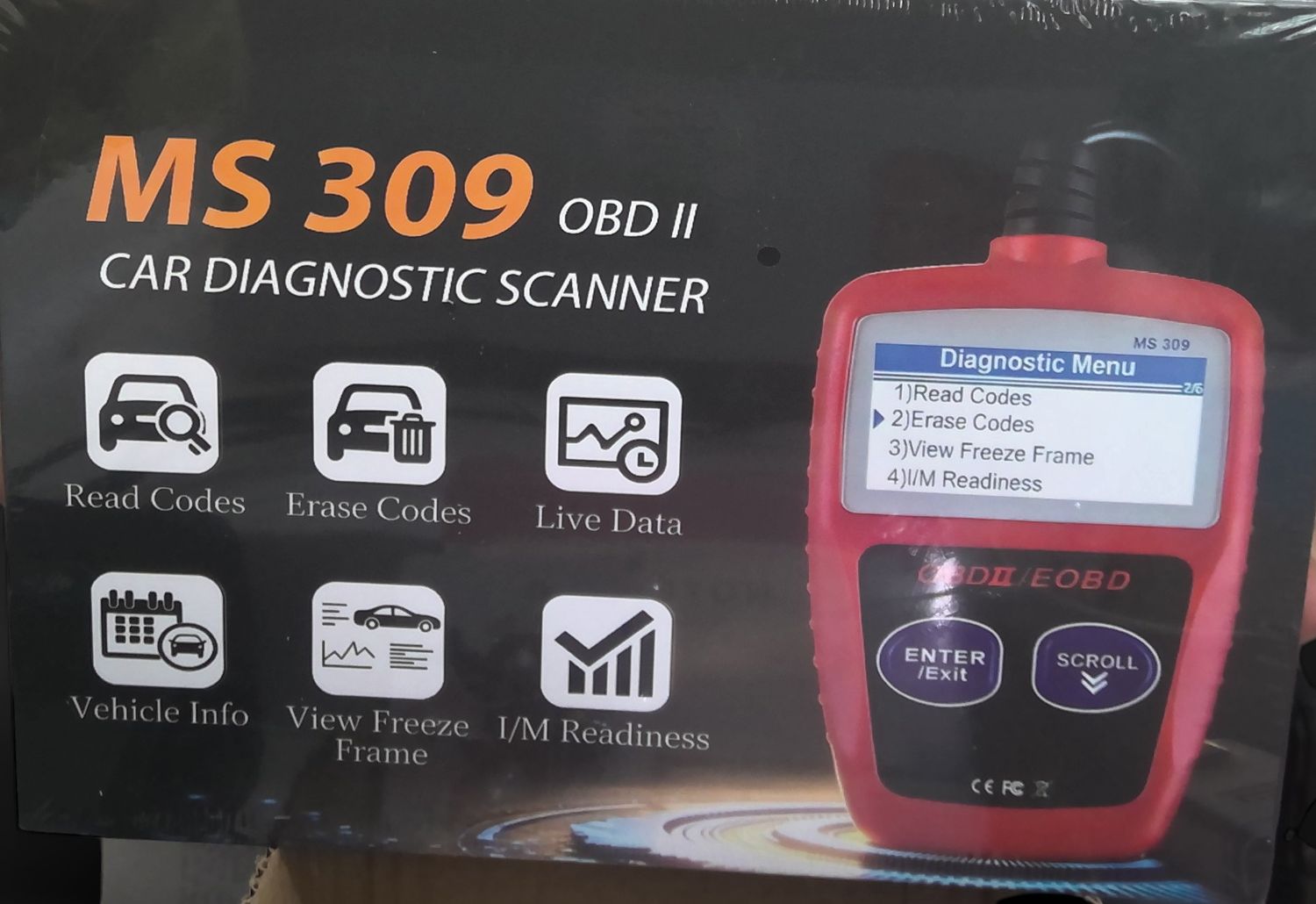 MS 309 Car Diagnostic Scanner MS 309 Car Diagnostic Scanner