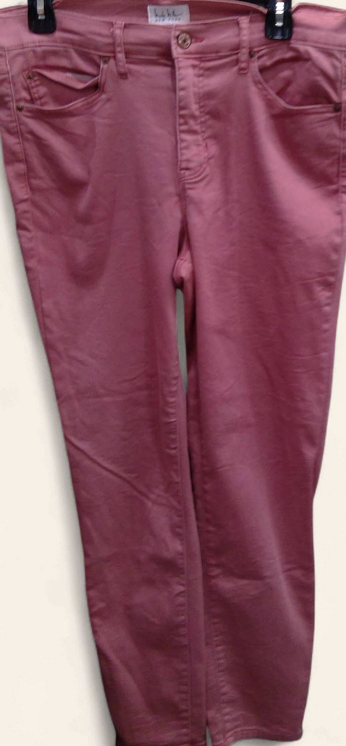 Nicole Miller Light Pink Jeans Size 12