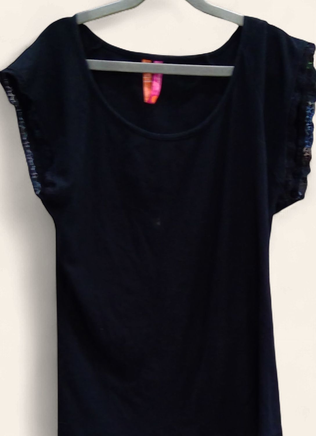 Jenny By Jennifer Moore Black Kids  Shirt SIze l