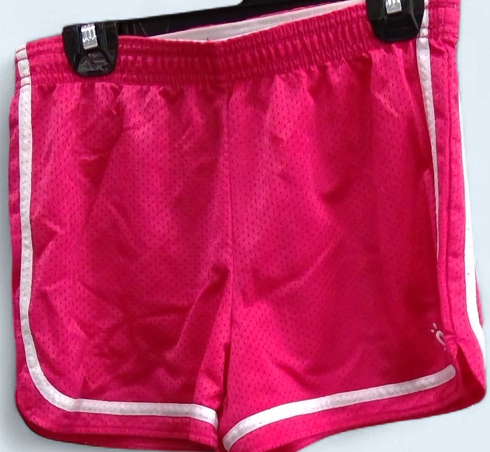 Justice Vibrant Pink Athletic Shorts Size 12 Justice Vibrant Pink Athletic Shorts Size 12
