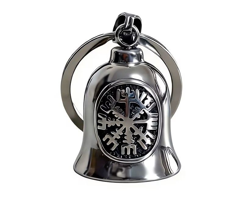 Viking Stainless Steel Lucky Charm Bell Viking Stainless Steel Lucky Charm Bell