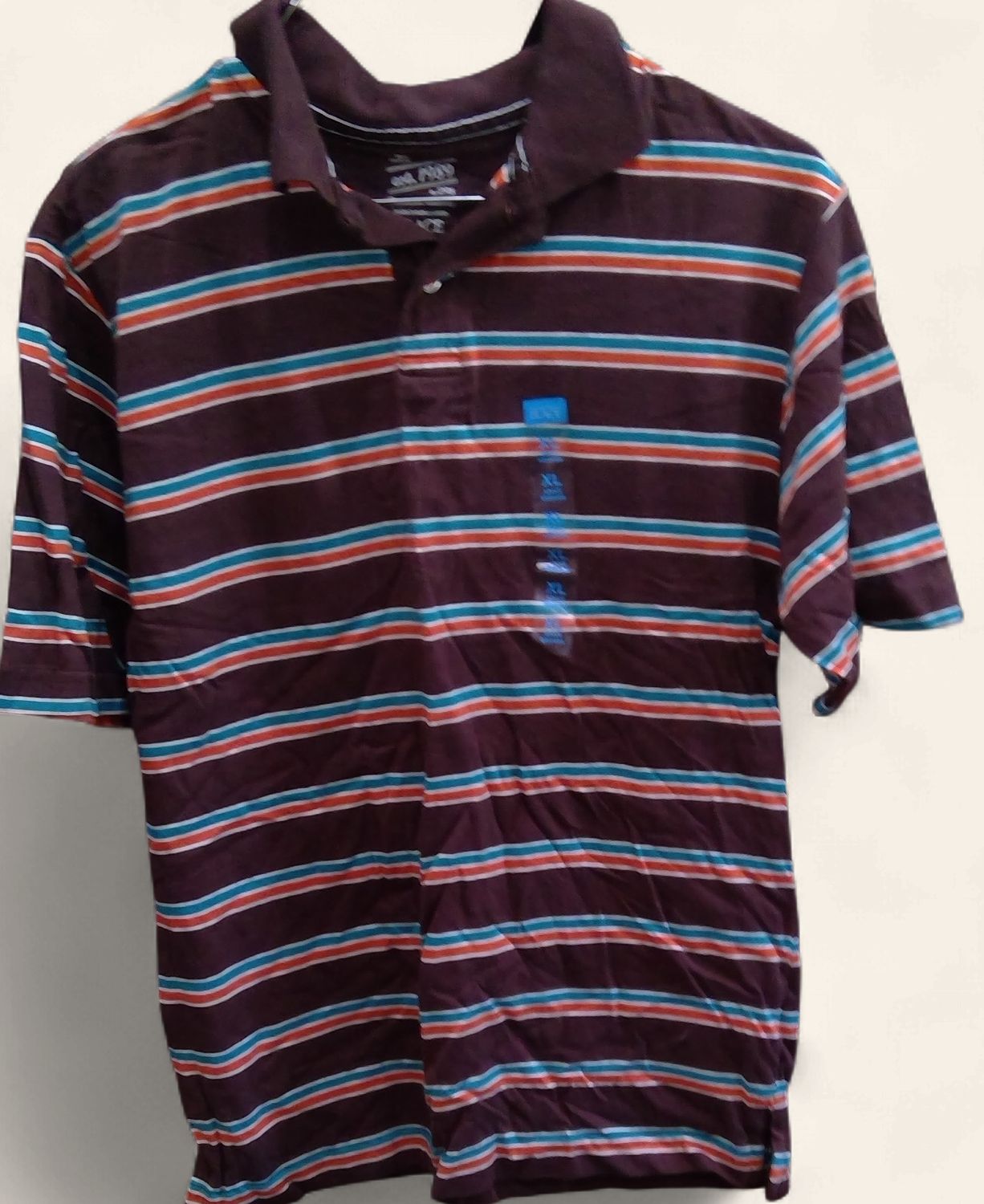 Kids Brown Teal Orange Striped Shirt Size 14 Kids Brown Teal Orange Striped Shirt Size 14