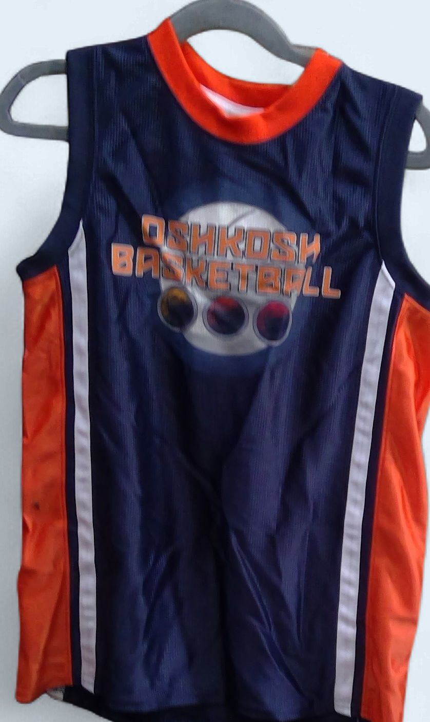 Osh Kosh Boys Sleeveless Tank Top Orange Blue Size 7x Osh Kosh Boys Sleeveless Tank Top Orange Blue Size 7x
