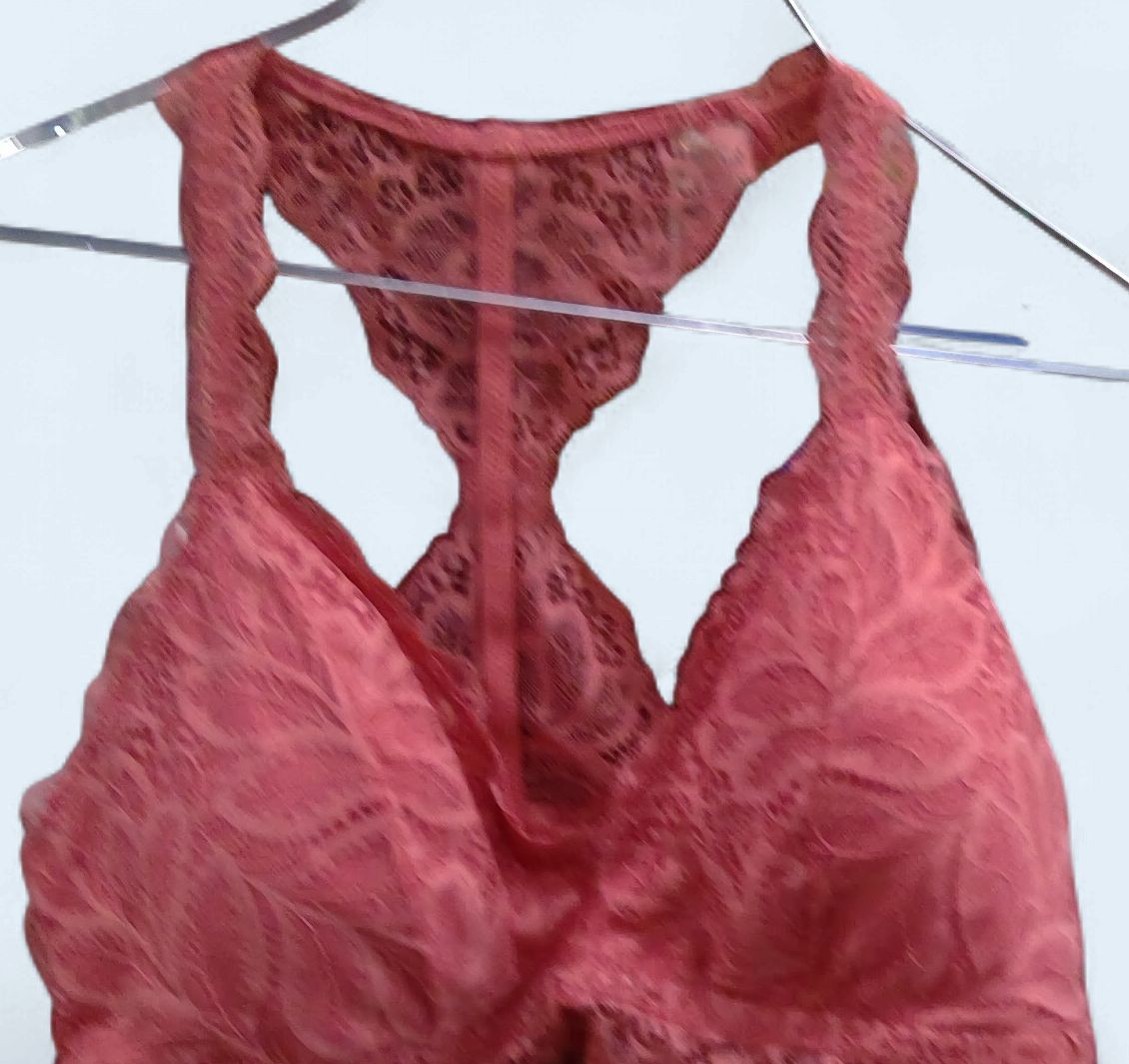 Auden Coral Lacey Bra Size xxl