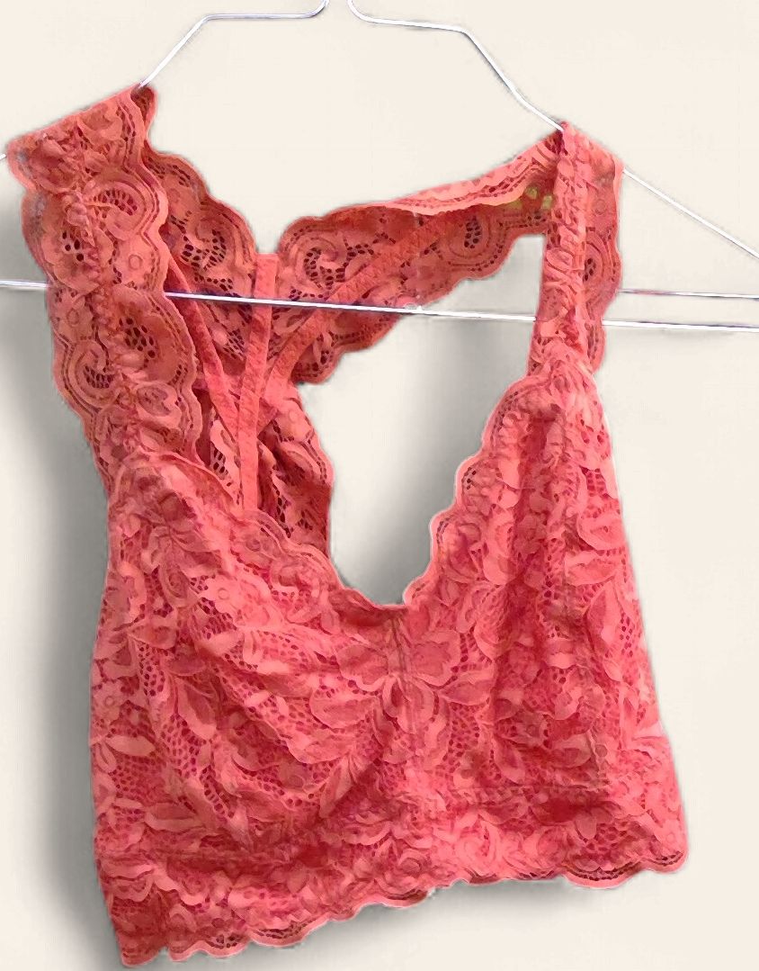 Serra Sunset Orange Bralette Bra Size xl
