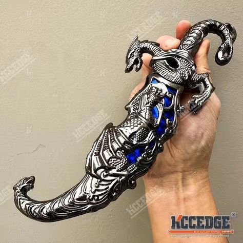 Costume Cosplay Accessory Collectible Medieval Dragon Fantasy Blue Costume Cosplay Accessory Collectible Medieval Dragon Fantasy Blue