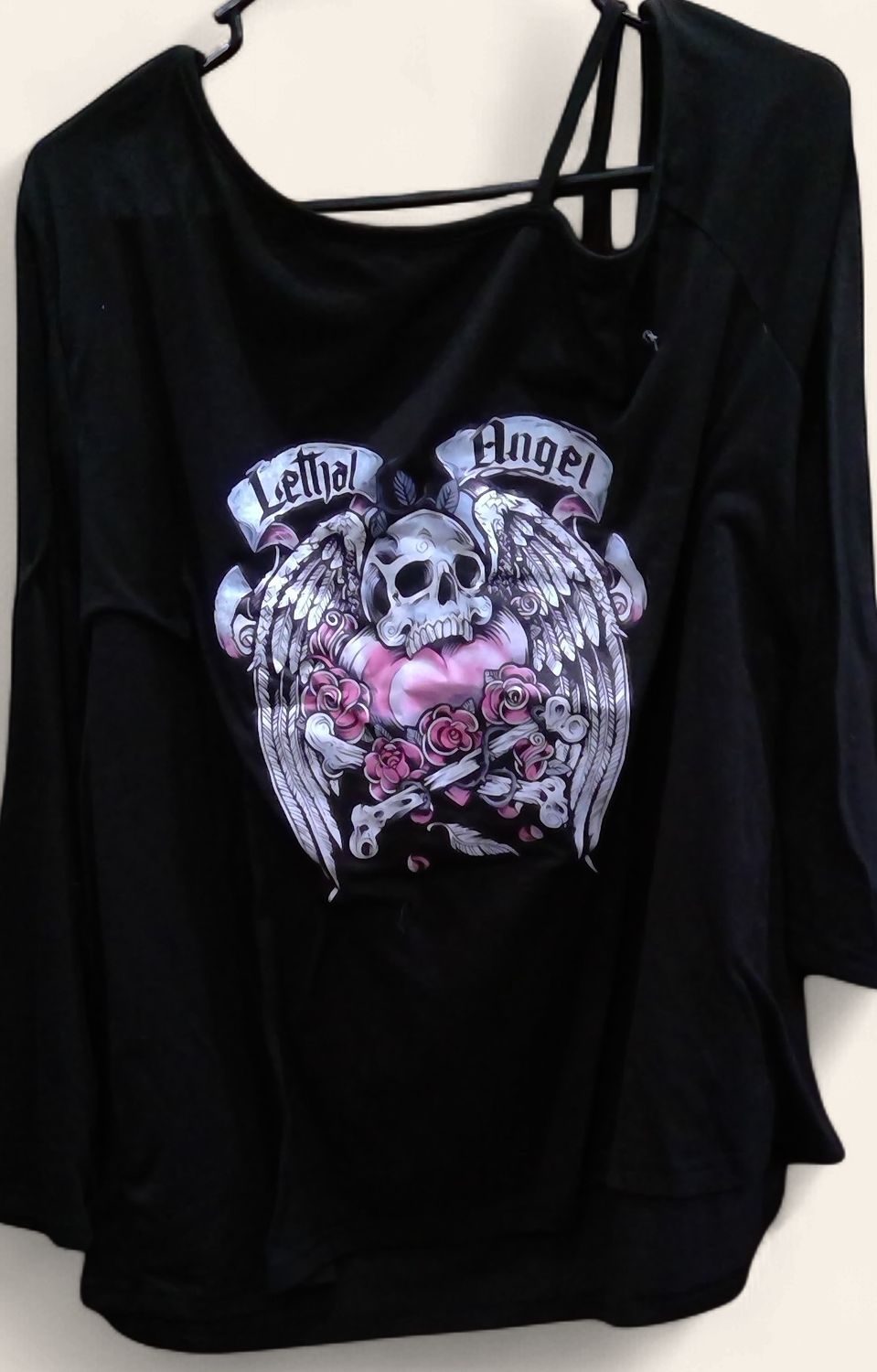 Black Off The Shoulder Long Sleeve Size 4xll Black Off The Shoulder Long Sleeve Size 4xll