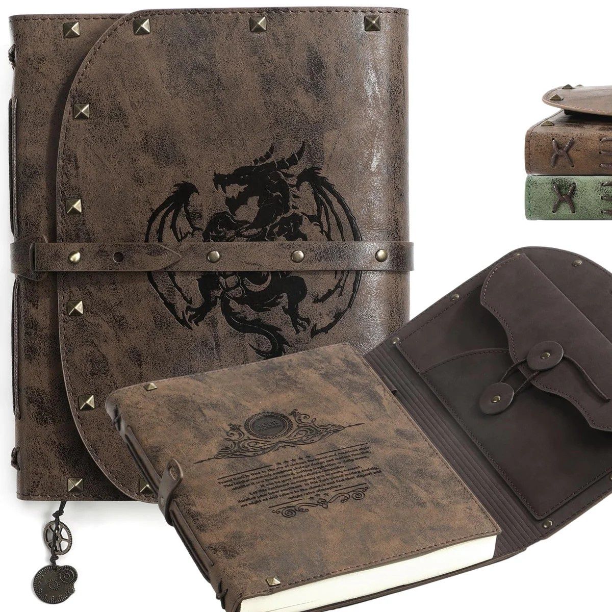 ACTIONDRAKE Dragon Embossed Notebook ACTIONDRAKE Dragon Embossed Notebook