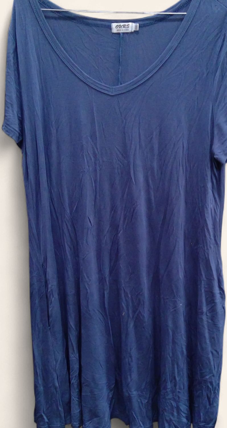 Ours Blue T Shirt Dress Size 2 xl Ours Blue T Shirt Dress Size 2 xl