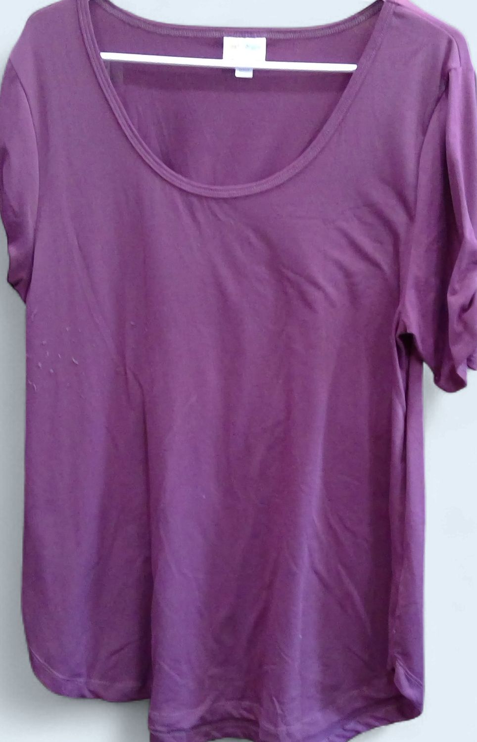 LuLaRoe Mauve Pink Shirt  Size l