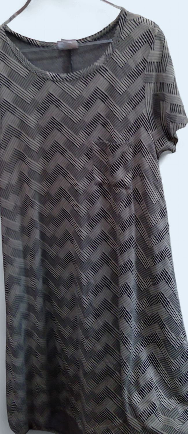 LuLaRoe Black Chevron Pattern Size m