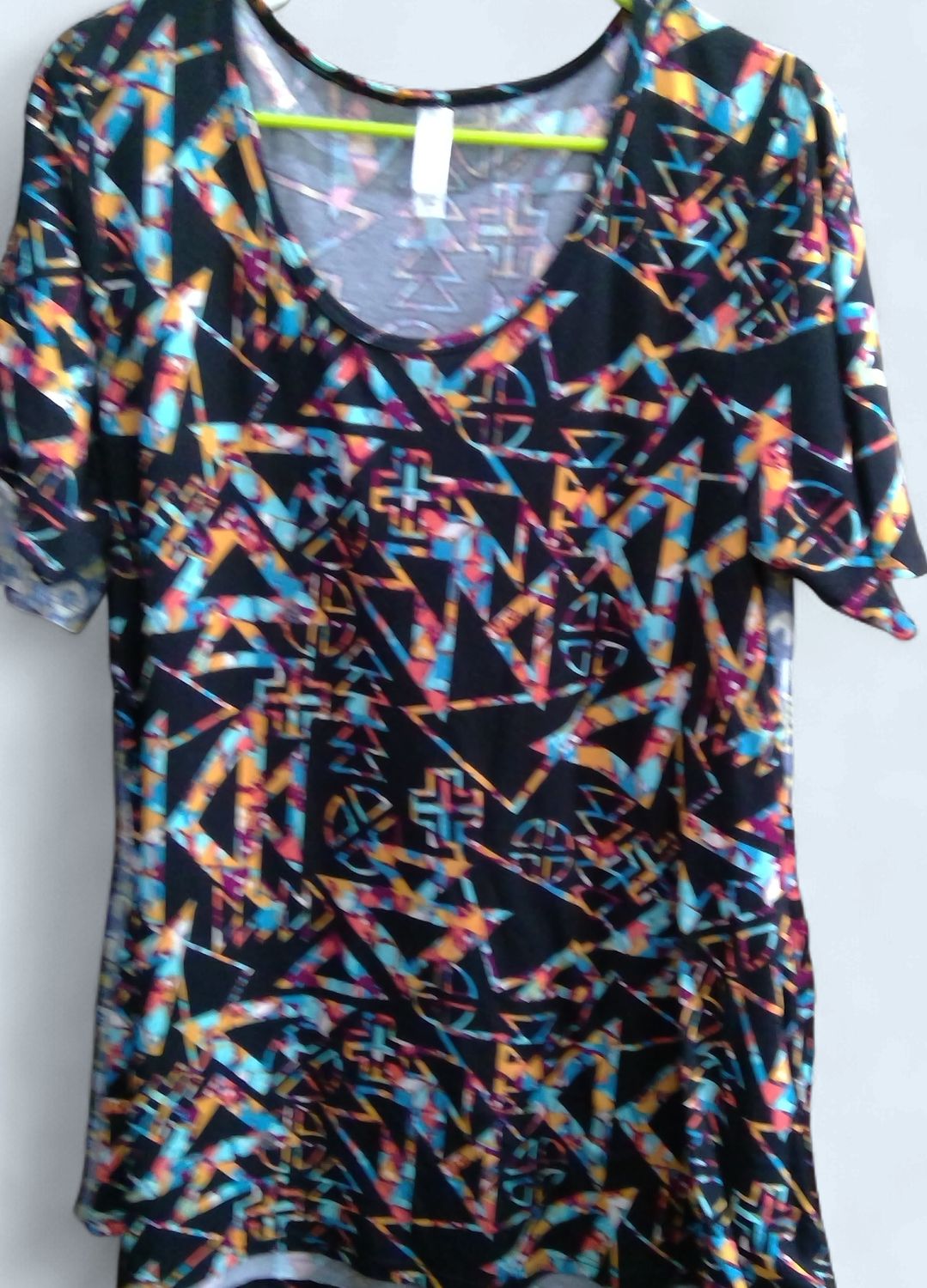 LuLaRoe Multicolor Aztec Pattern Dress  Size l