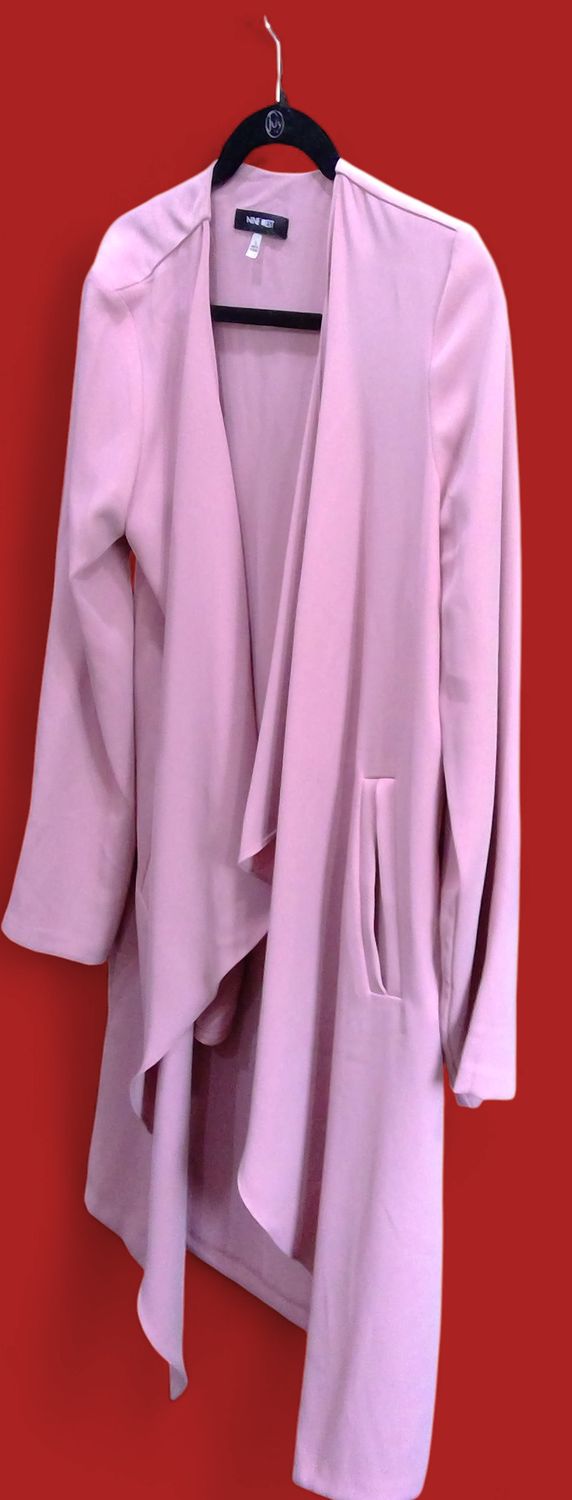 Nine West Antique Rose Draped Open Front Shawl Size s Nine West Antique Rose Draped Open Front Shawl Size s