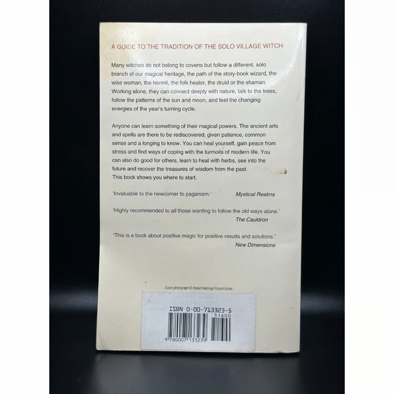 A Witch Alone, Thirteen Moons To Master Natural Magic by Marian Green 1991