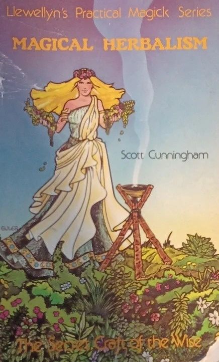 Magical Herbalism Secret Craft of the Wise - Scott Cunningham First Edition Book. good condition has small tear on front cover #herbalism #magicalherbalism #witch Magical Herbalism Secret Craft of the Wise - Scott Cunningham First Edition Book. good condition has small tear on front cover #herbalism #magicalherbalism #witch
