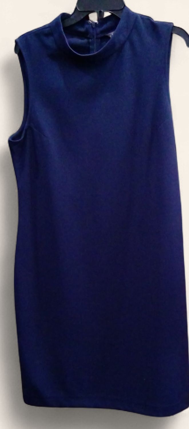 Sharagano Sleeveless Navy Blue Dress Size 12