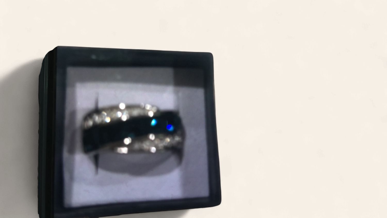 BellaRri Blue Sapphire Crystal CZ Size 9 BellaRri Blue Sapphire Crystal CZ Size 9