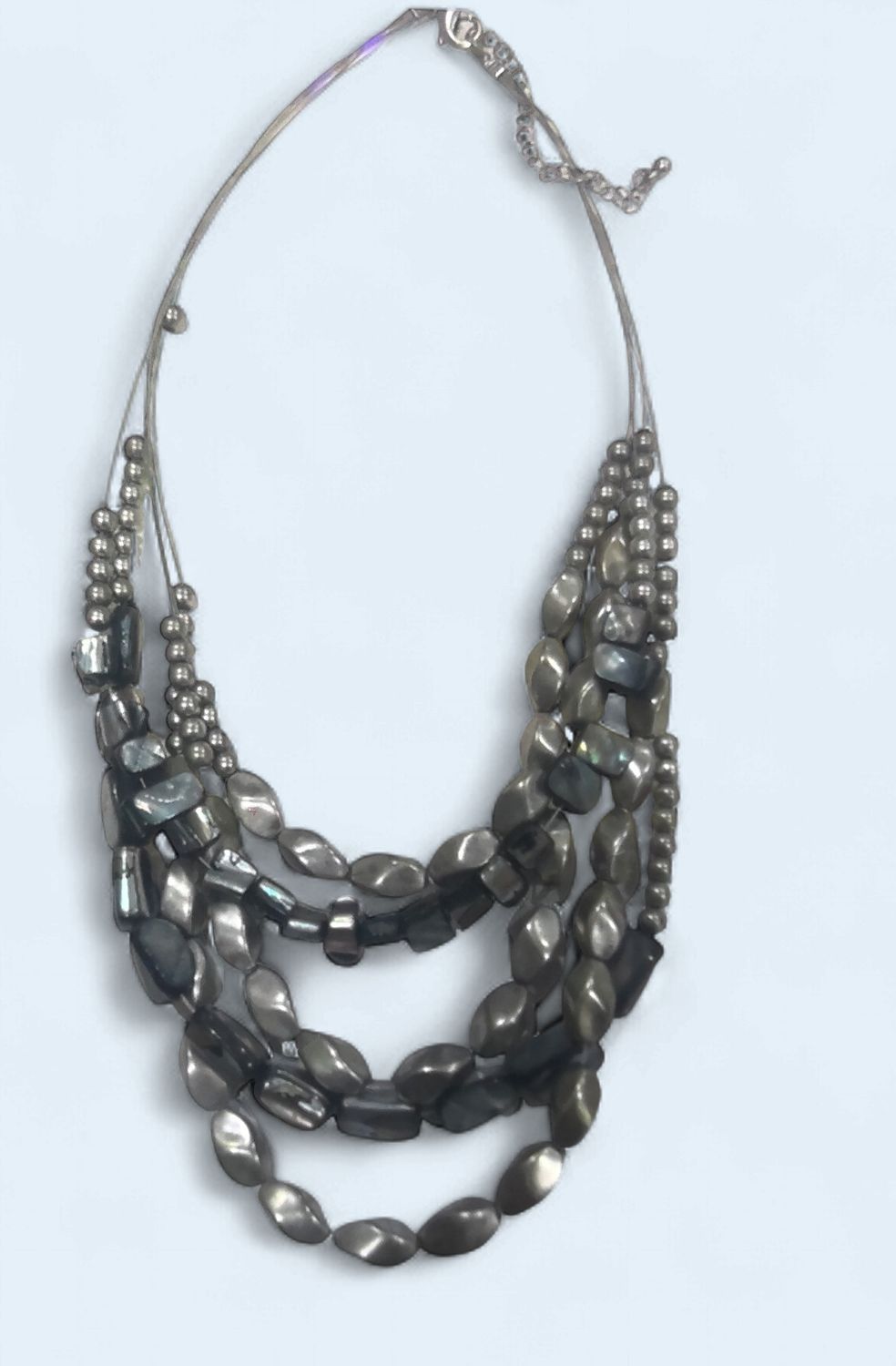 Silpada Hailstone Hematite Necklace Silpada Hailstone Hematite Necklace