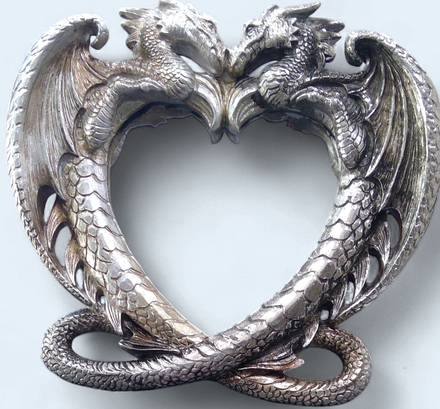 Gothic Heart Dragon Mirror Gothic Heart Dragon Mirror