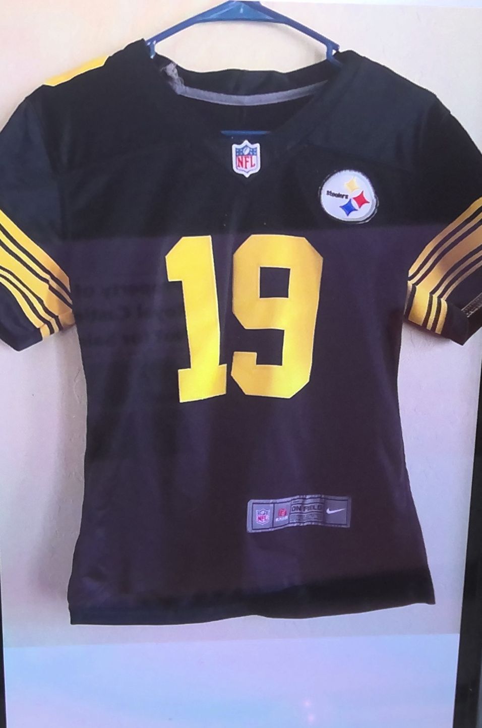Jo Jo Smith -Schuster #19 Steelers Youth Jersey size XXXL