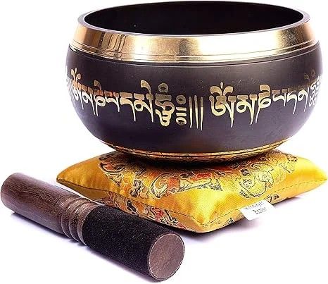 HIMALAYAN BAZAAR Tibetan Singing Bowl Set
