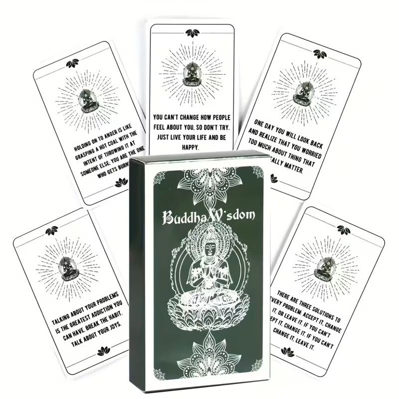 56 cards, Wisdom Buddha Card Oracle Cards 56 cards, Wisdom Buddha Card Oracle Cards