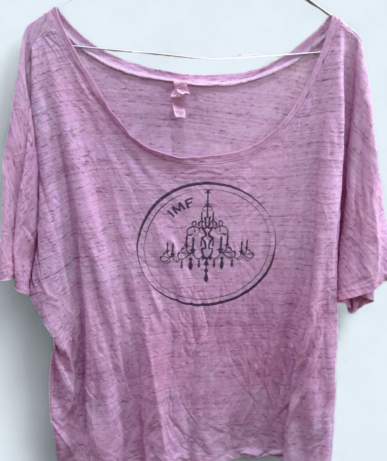 Bella +Canvas Mauve Pink Imf Text Size xl Bella +Canvas Mauve Pink Imf Text Size xl