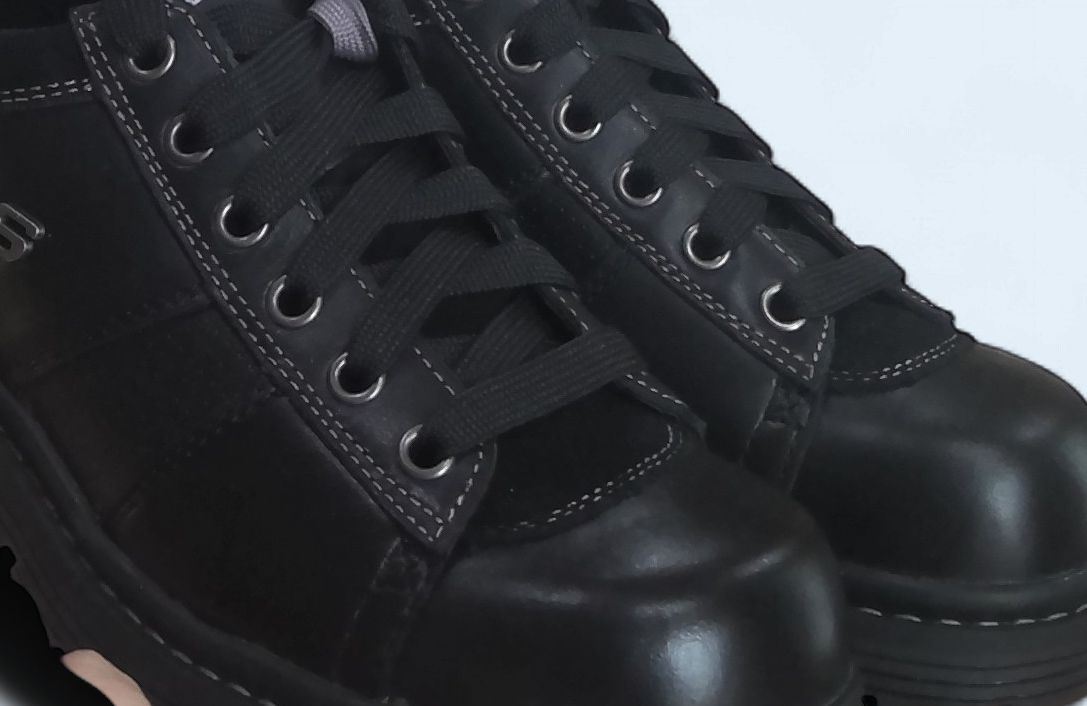 Skechers Black Womens Shoe Leather Suede Size 7 Skechers Black Womens Shoe Leather Suede Size 7