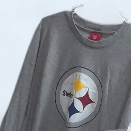 New Heather Gray Pittsburgh Steelers Long Sleeve shirt Size 2xl New Heather Gray Pittsburgh Steelers Long Sleeve shirt Size 2xl