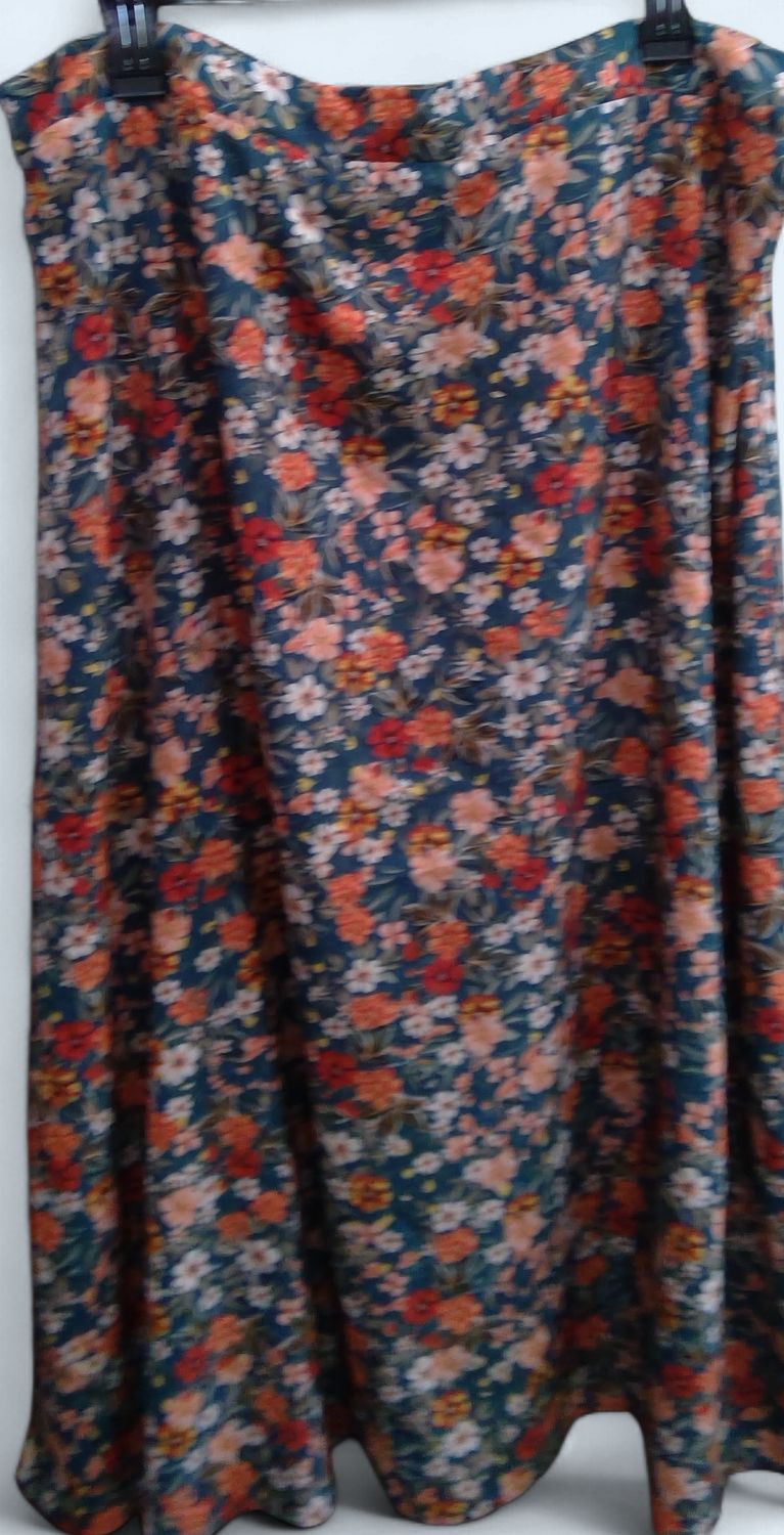 Shein Curve Floral Maxi Skirt Size 3xl Shein Curve Floral Maxi Skirt Size 3xl
