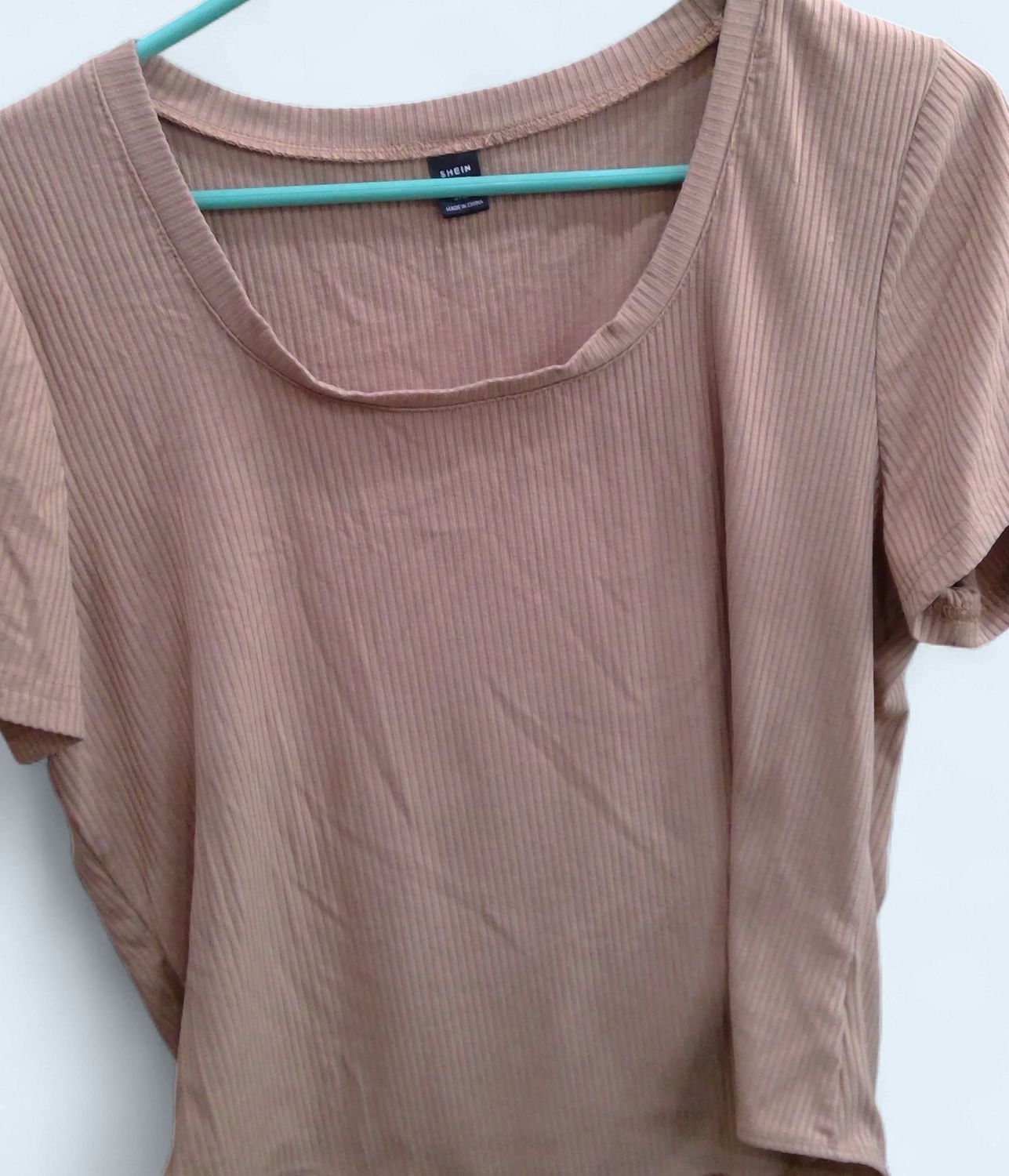 Shein Curve Beige Ribbed Short Sleeve Shirt Size 3xl Shein Curve Beige Ribbed Short Sleeve Shirt Size 3xl