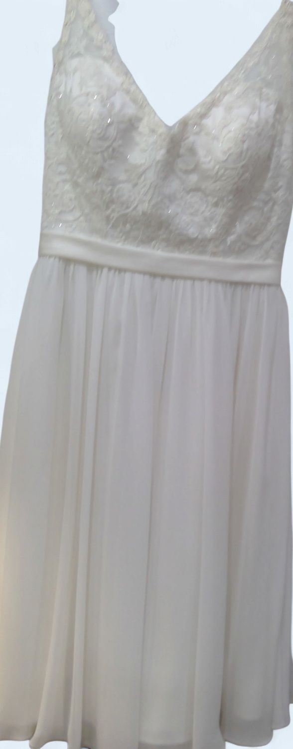 Vintage Davids Bridal Wedding Dress With Lace Size 10 Vintage Davids Bridal Wedding Dress With Lace Size 10