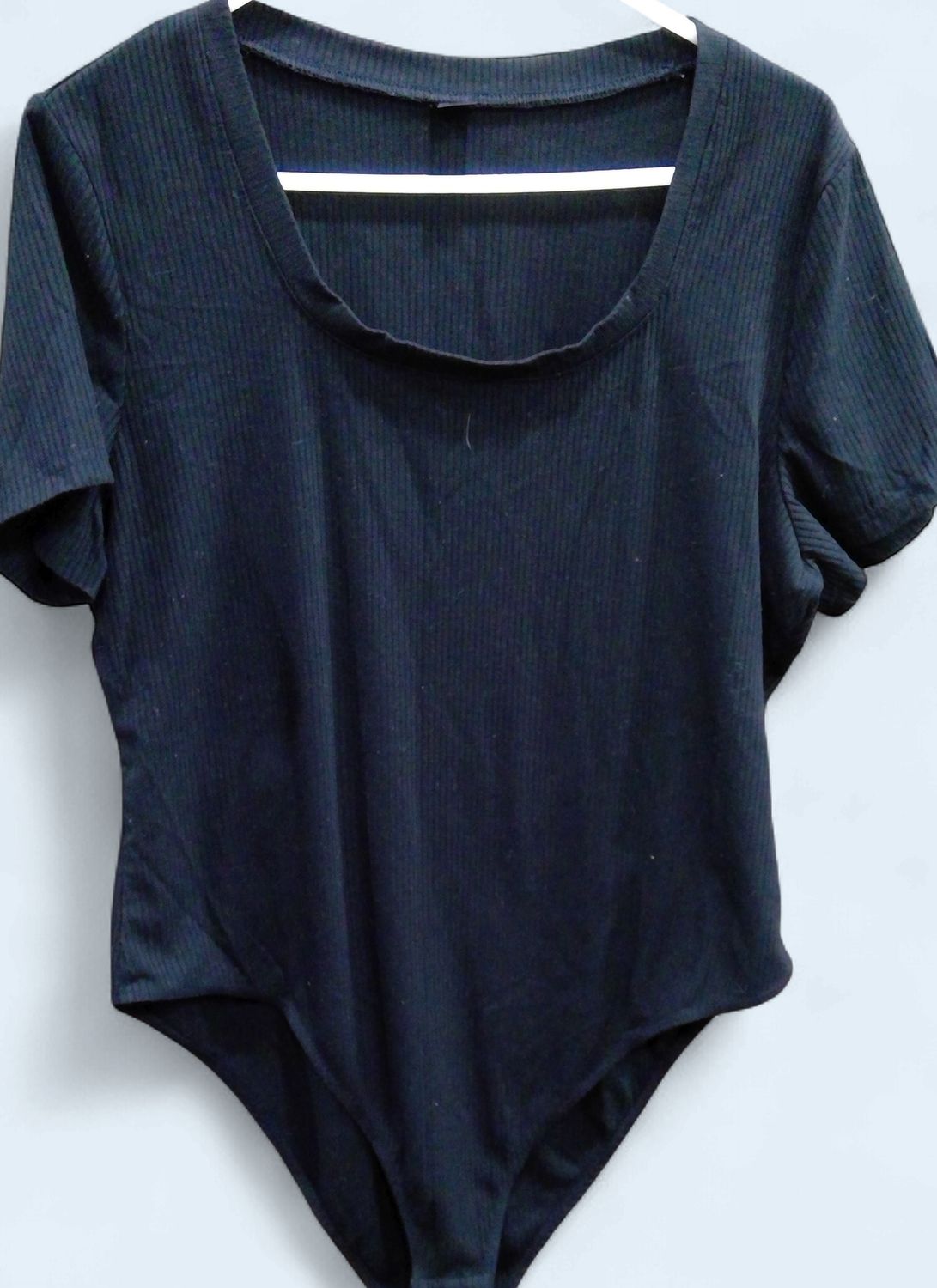 Shein Curve Black Ribbed Bodysuit Size 3xl Shein Curve Black Ribbed Bodysuit Size 3xl