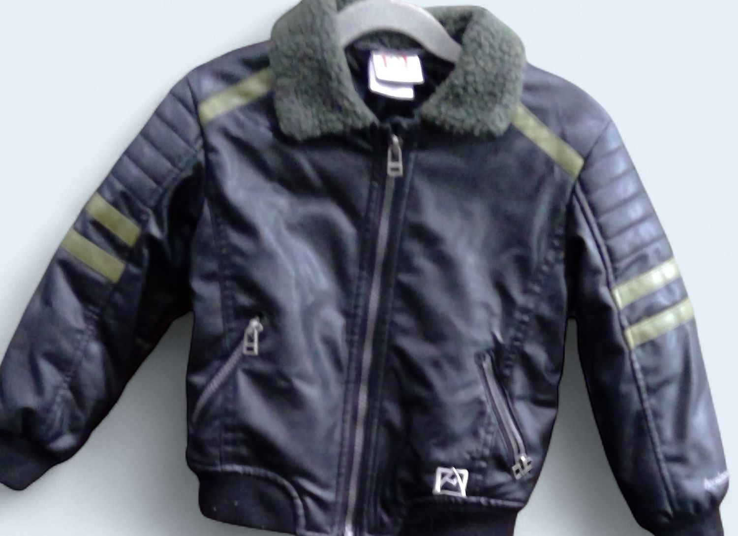 Avalanche Boys Black Leather Jacket Size 3t Avalanche Boys Black Leather Jacket Size 3t
